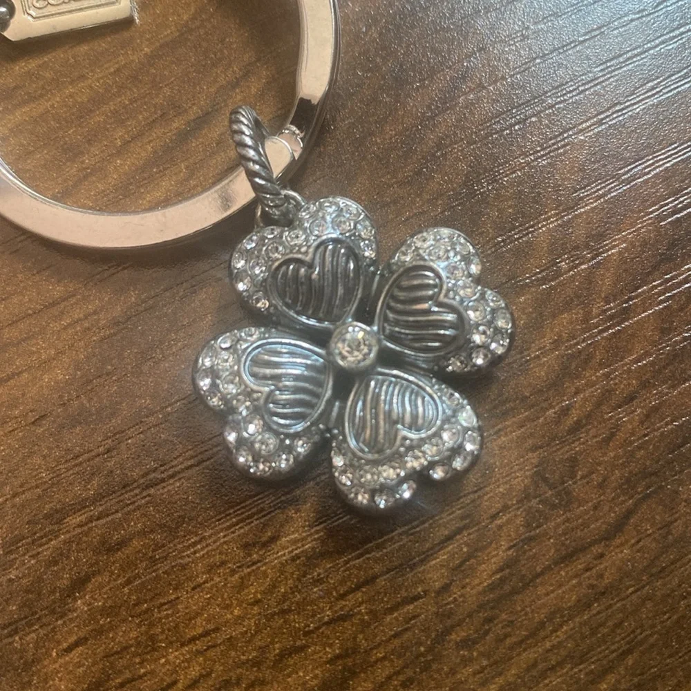 Coach Retired Heart Bag Charm - Picture 3 of 4